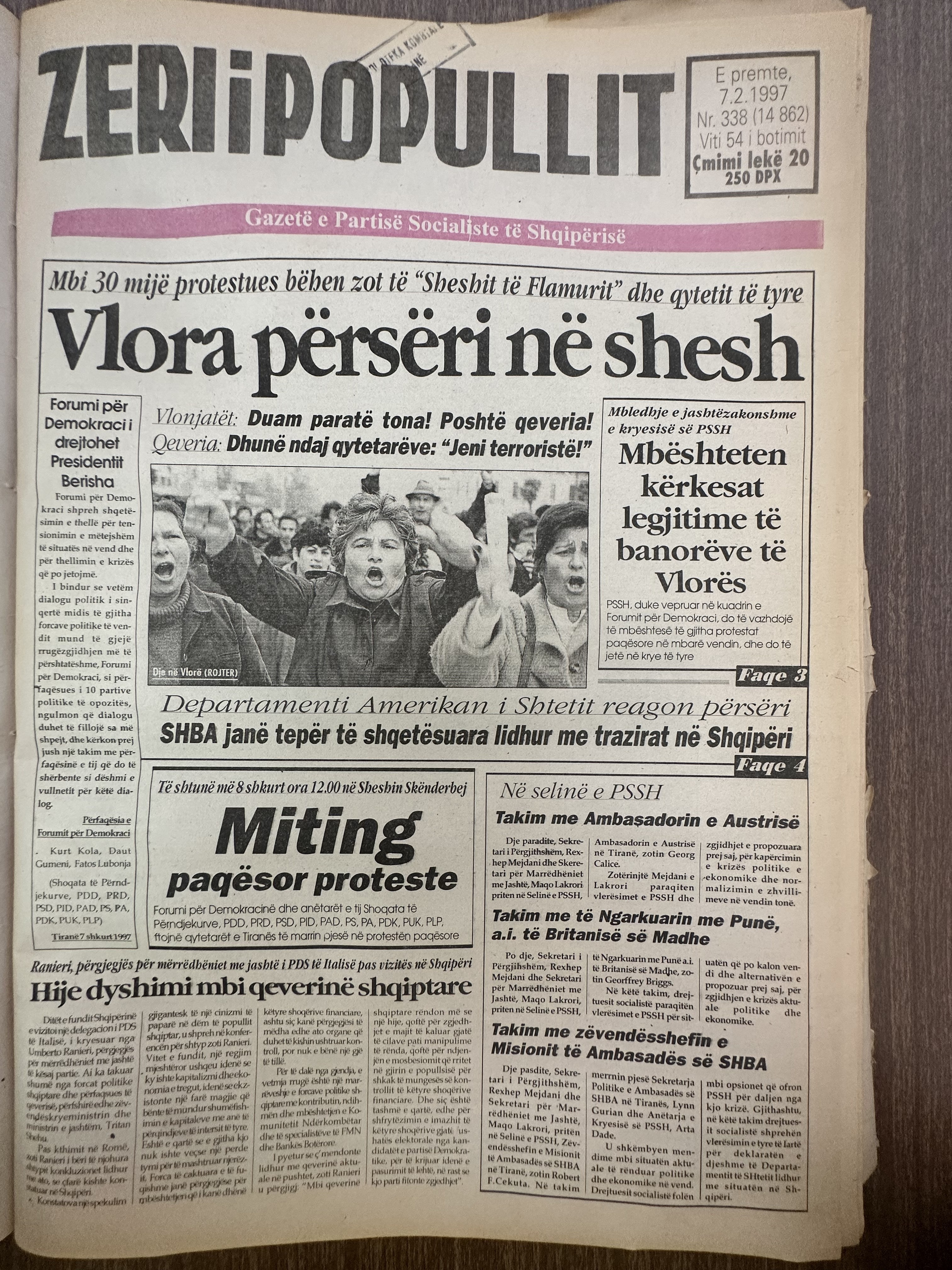Zëri i Popullit 1997-02-07
